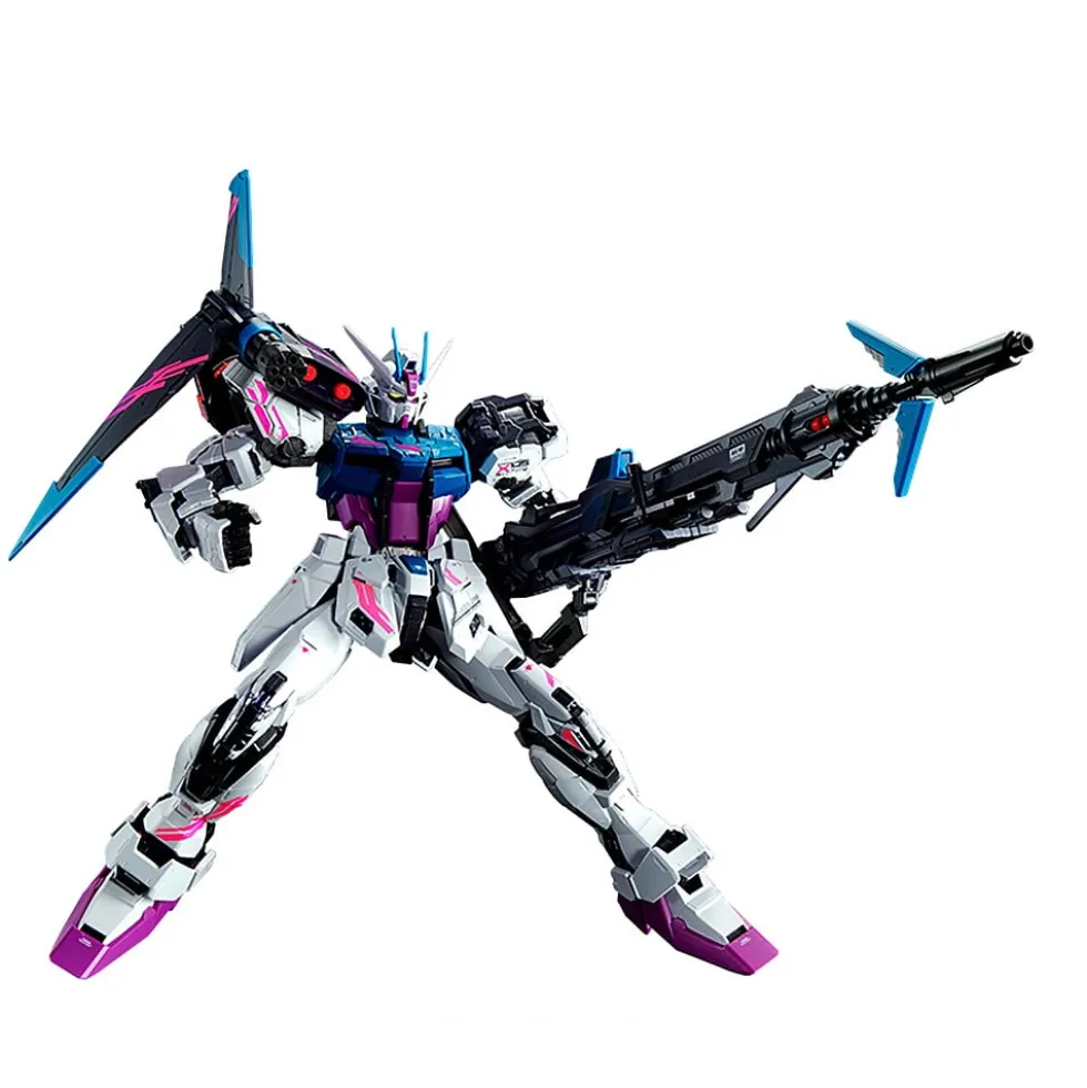 PG 1/60 PERFECT STRIKE GUNDAM + SKY GRASPER (CYBERISED COLOR VER.)