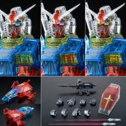 PG UNLEASHED CLEAR COLOR BODY FOR RX-78-2 GUNDAM