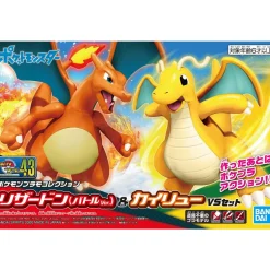 POKEMON COLLECTION No.43 DRACAUFEU ET DRACOLOSSE ( CHARIZARD AND DRAGONITE)