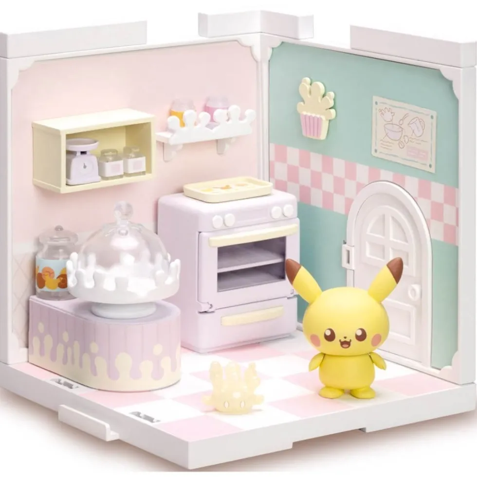 POKEMON POKE PEACE HOUSE KITCHEN MILCERY & PIKACHU