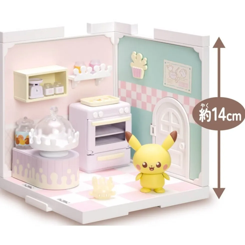 POKEMON POKE PEACE HOUSE KITCHEN MILCERY & PIKACHU