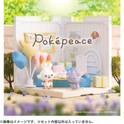 POKEMON POKE PEACE HOUSE LOUNGE SCORBUNNY & ESPURR