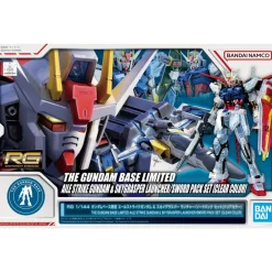 RG 1/144 AILE STRIKE GUNDAM + SKYGRASPER + SWORD / LAUNCHER CLEAR COLOR SET
