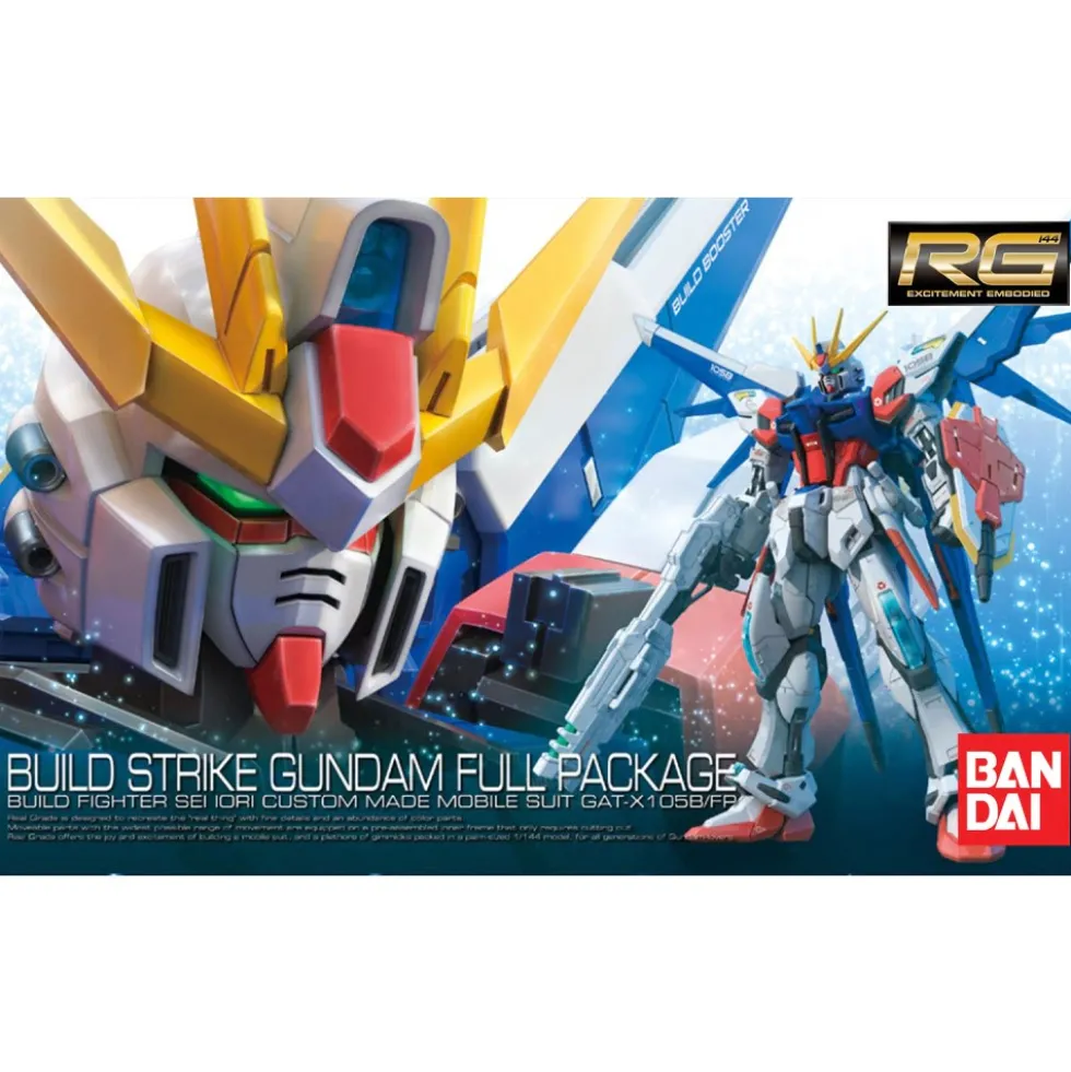 RG 1/144 BUILD STRIKE GUNDAM FULL PACKAGE