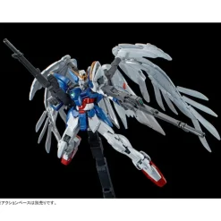 RG 1/144 WING GUNDAM ZERO EW & DREI ZWERG [TITANIUM FINISH]