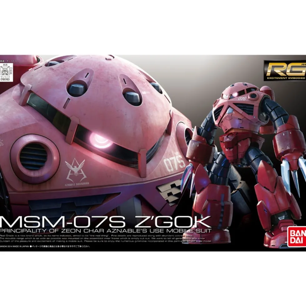 RG 1/144 Z’GOK CHAR’S CUSTOM