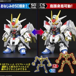 SDCS Mighty Strike Freedom Gundam