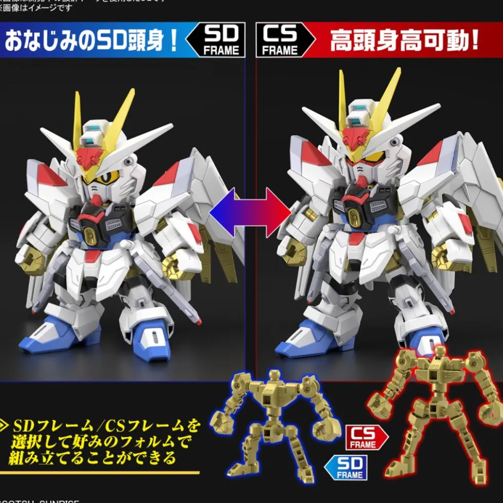 SDCS Mighty Strike Freedom Gundam