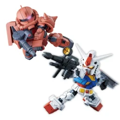 SDCS RX-78-2 & CHAR’S ZAKU II