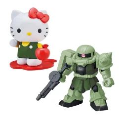 SD GUNDAM CROSS SILHOUETTE HELLO KITTY / MS-06S ZAKU II