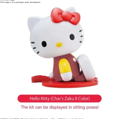 SD GUNDAM CROSS SILHOUETTE HELLO KITTY / MS-06S CHAR’S ZAKU II
