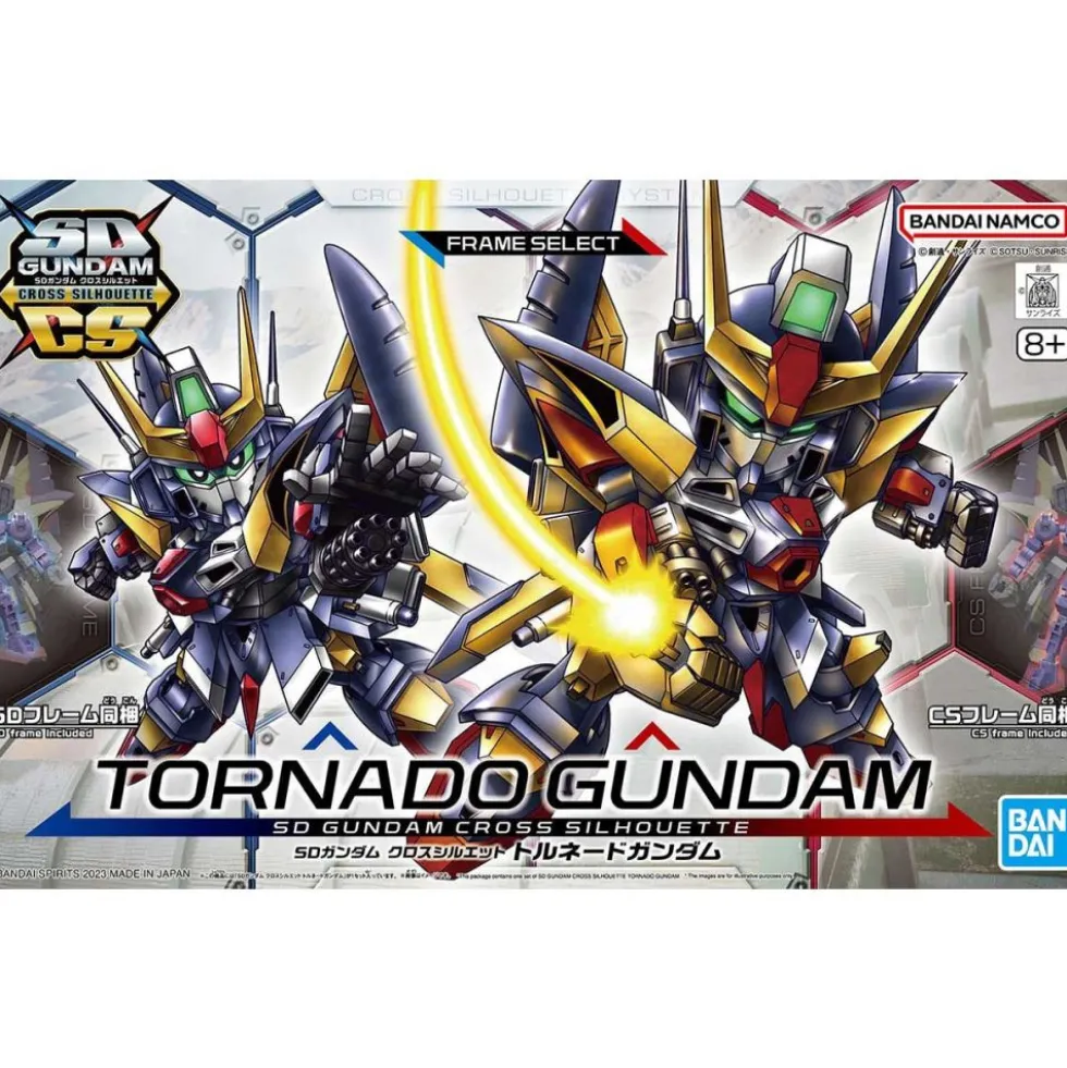 SD GUNDAM CROSS SILHOUETTE TORNADO GUNDAM